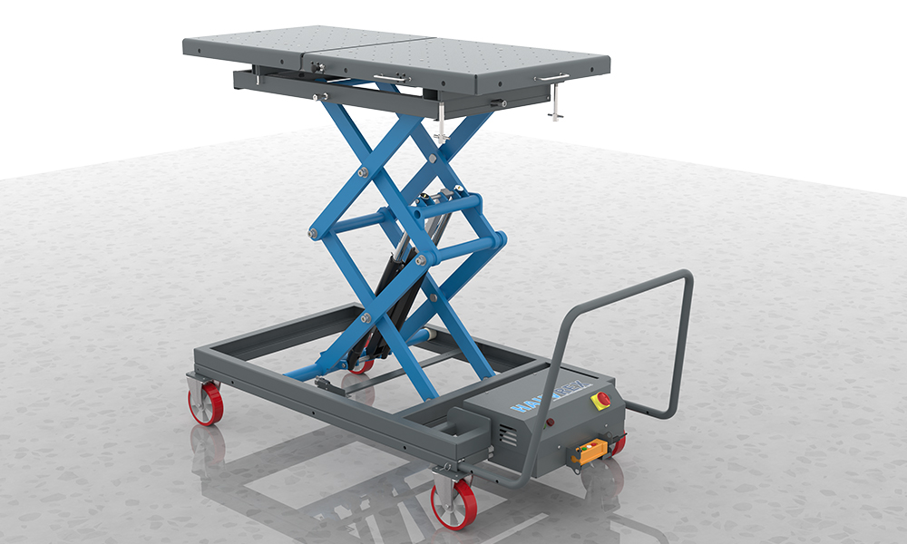 EV battery lifting table